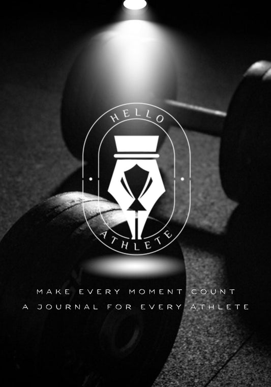Hello Athlete journal cover