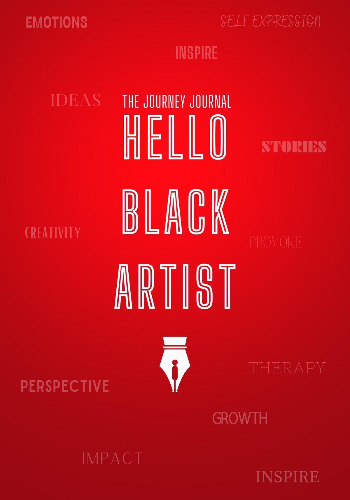 Hello Black Artist journal cover