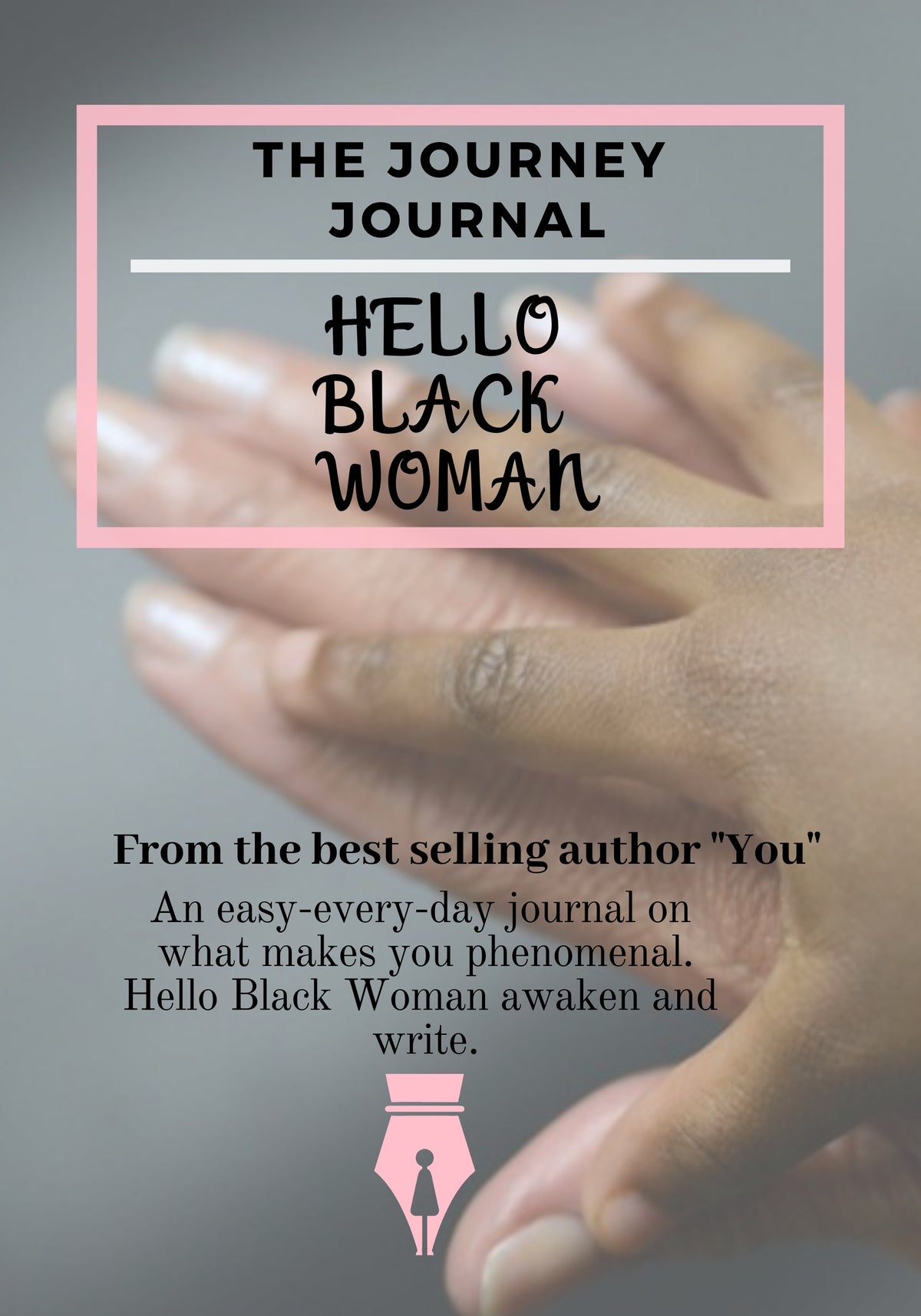 Hello Black Woman journal cover
